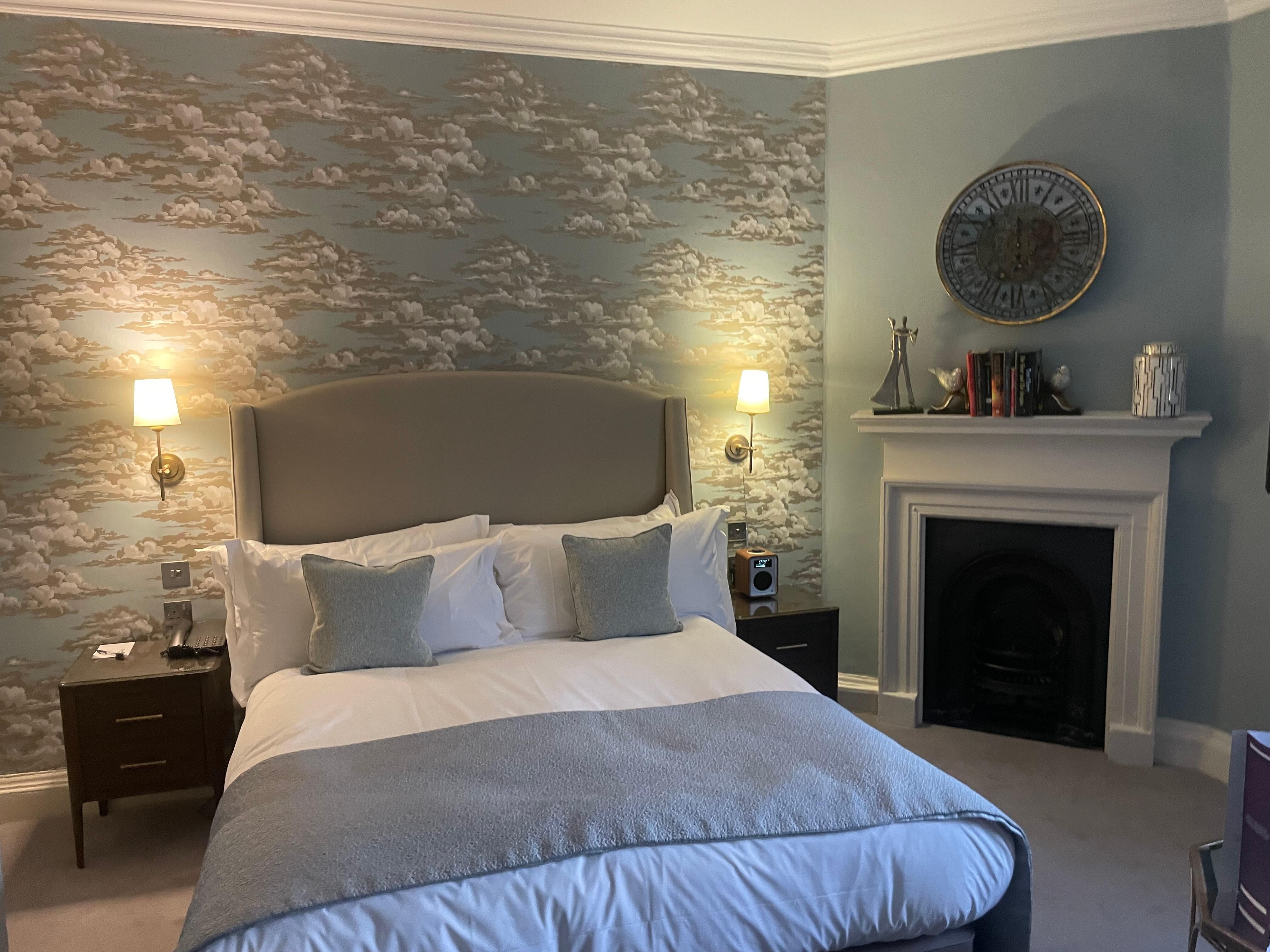 Fun wallpaper in every room