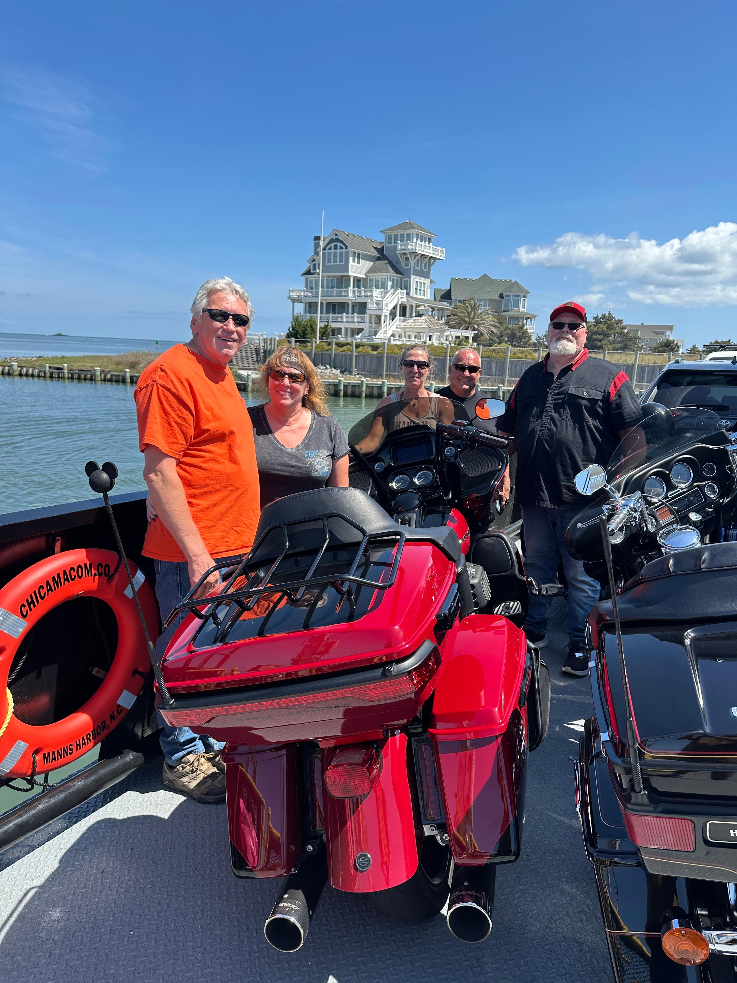 Ferry ride to Ocracoke Island