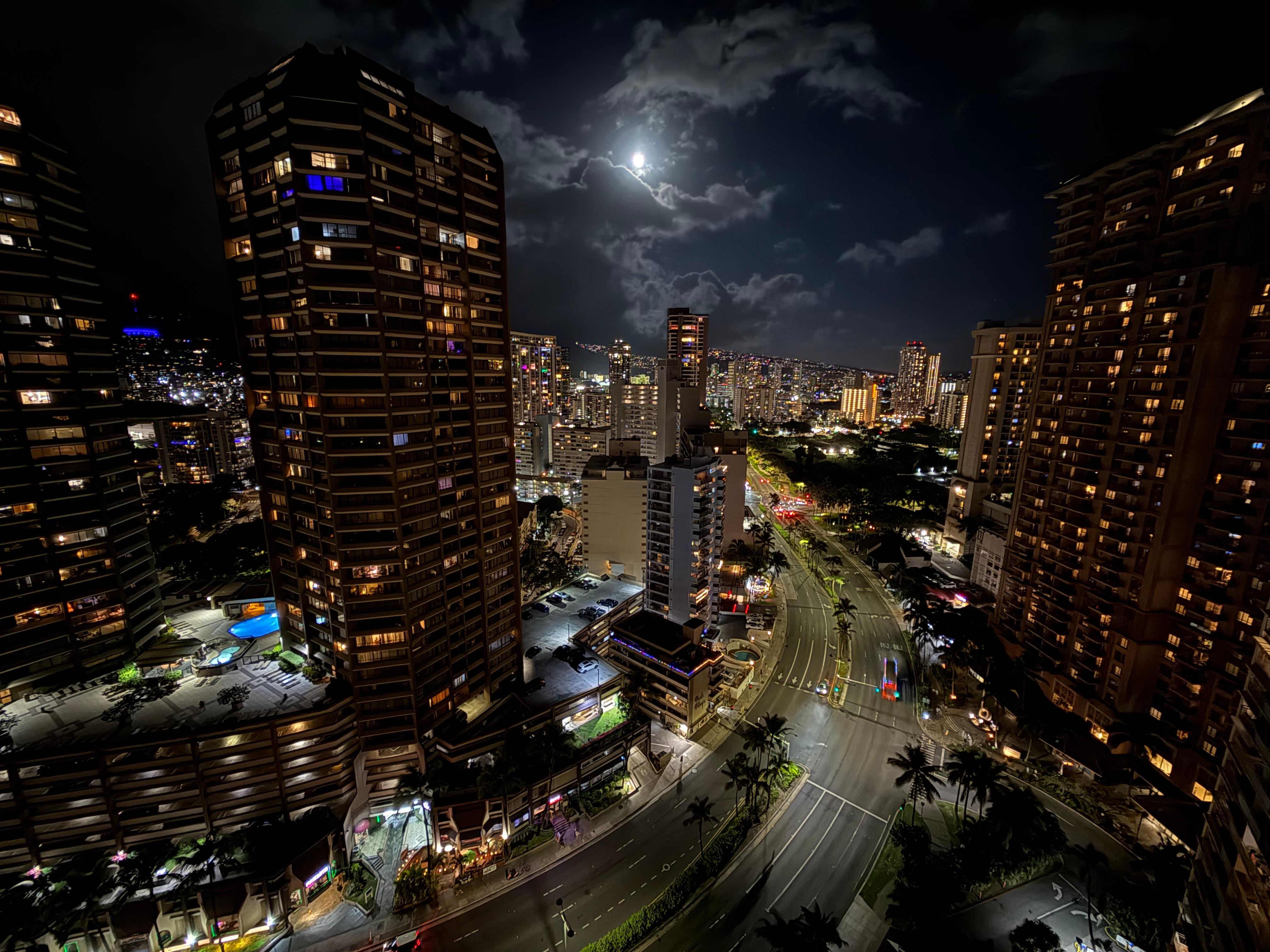 View from 25th floor city view suite