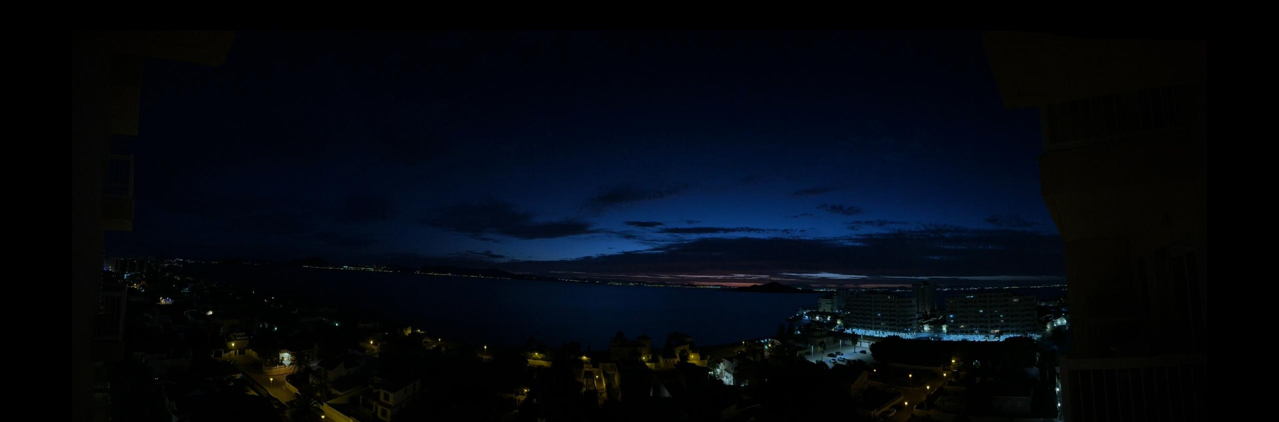 Panorama of silhouette 