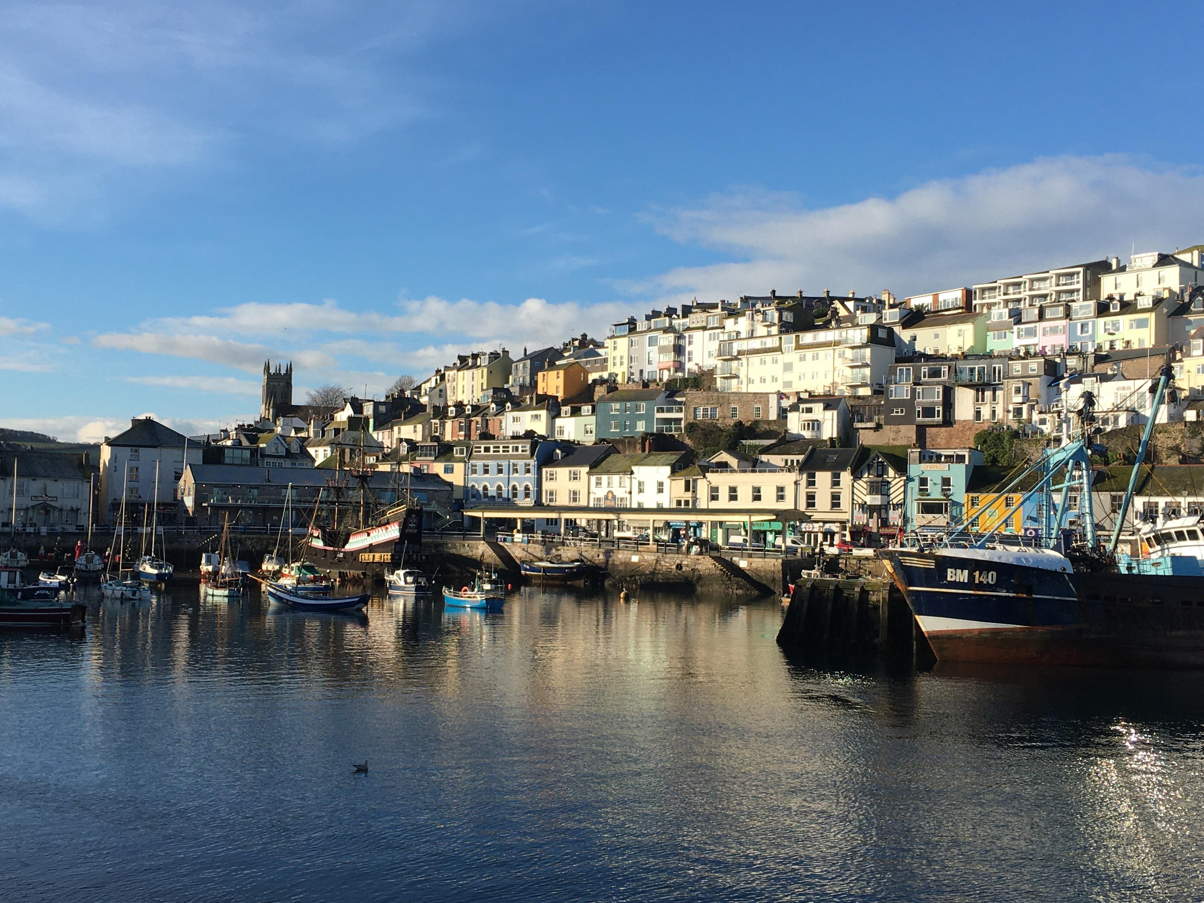 View back towards property from side of quay