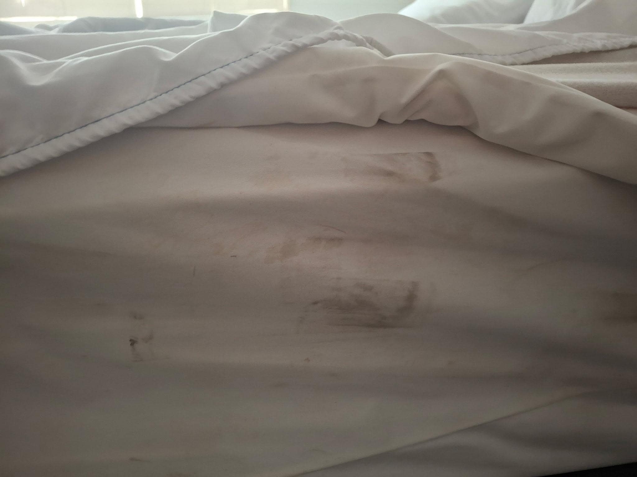 This was the condition of the room upon check in