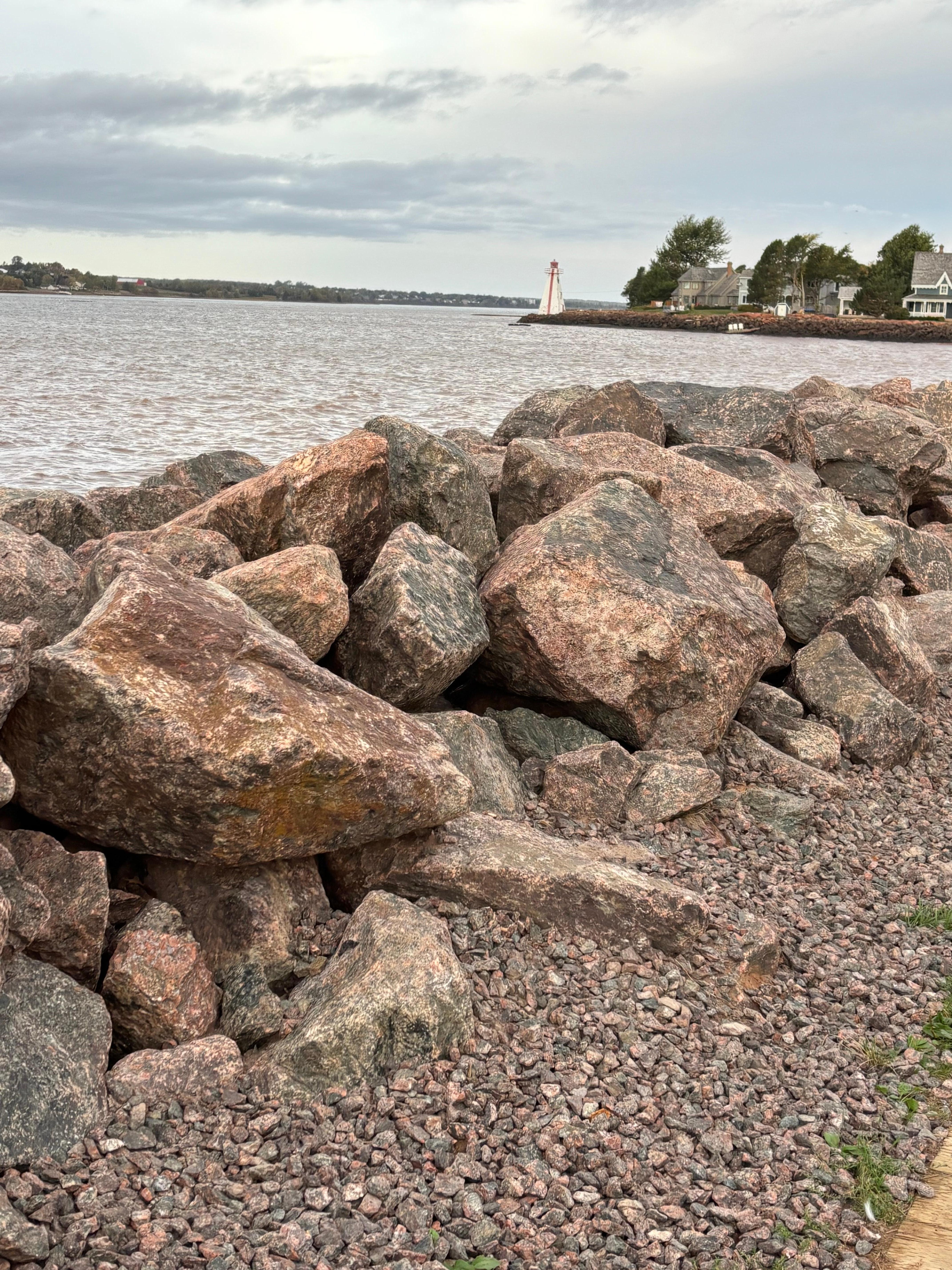 Waking on the historic boardwalk 