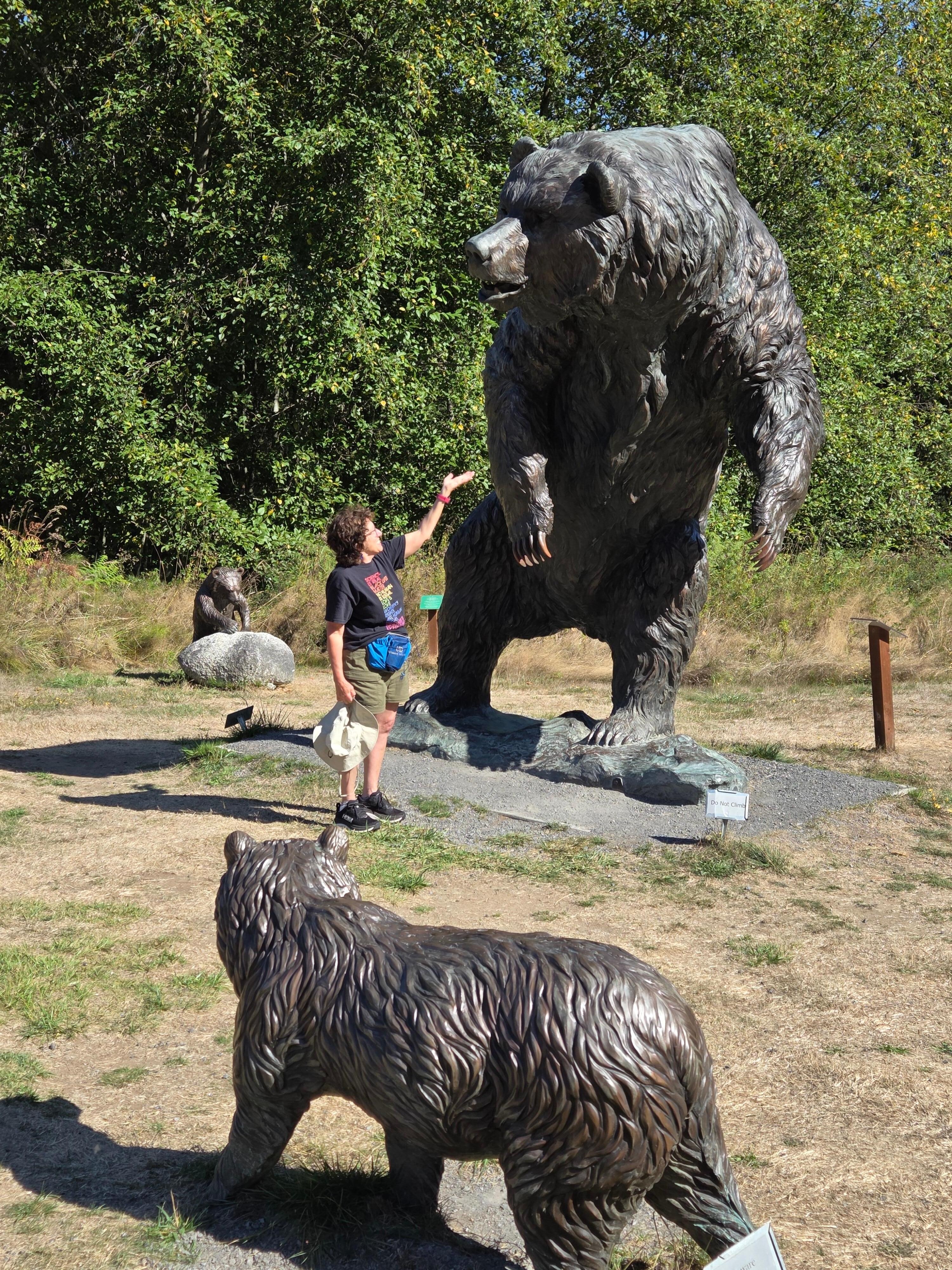 Outdoor sculpture park in Roche Harbor