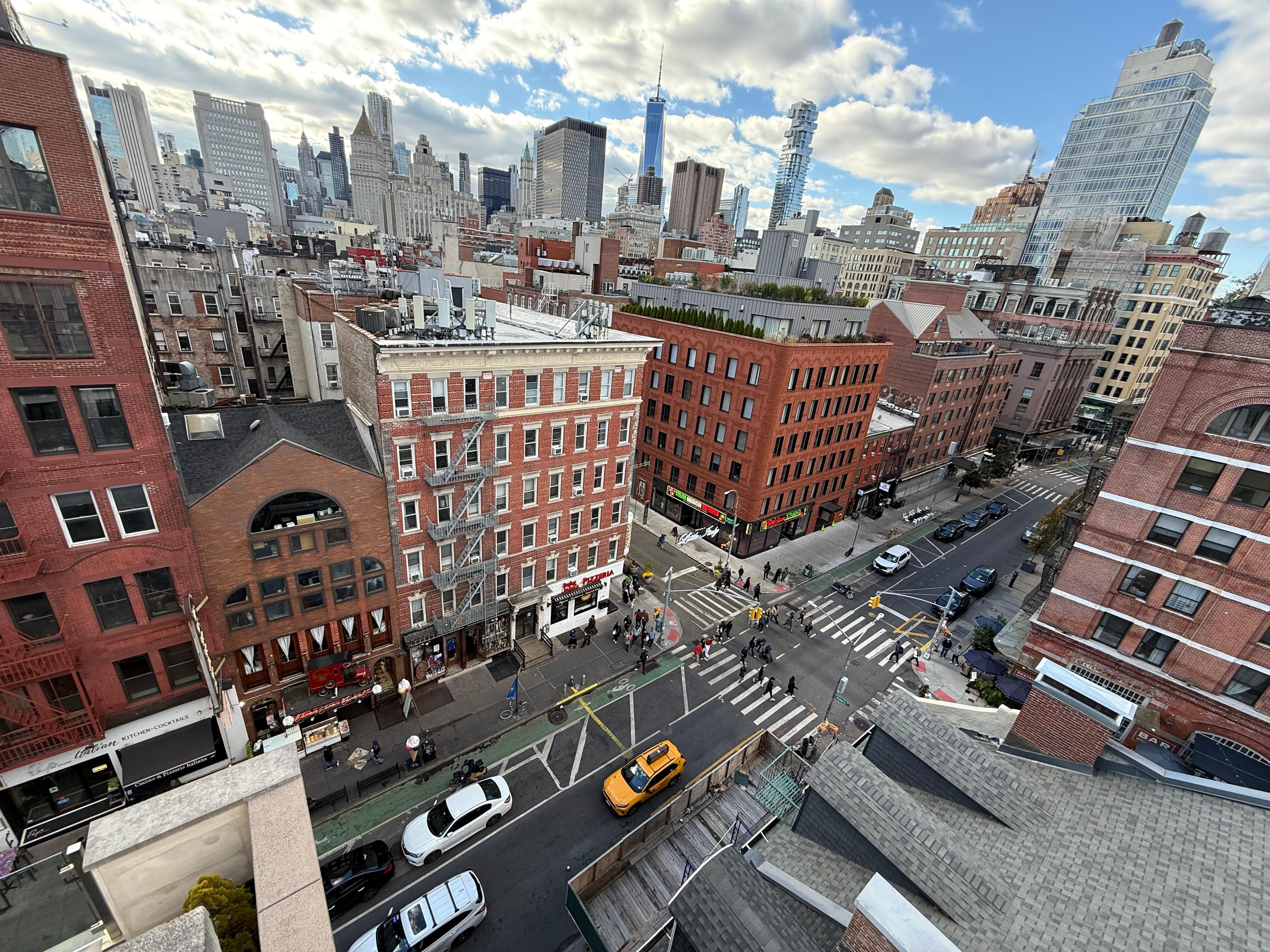 The view form rooftop