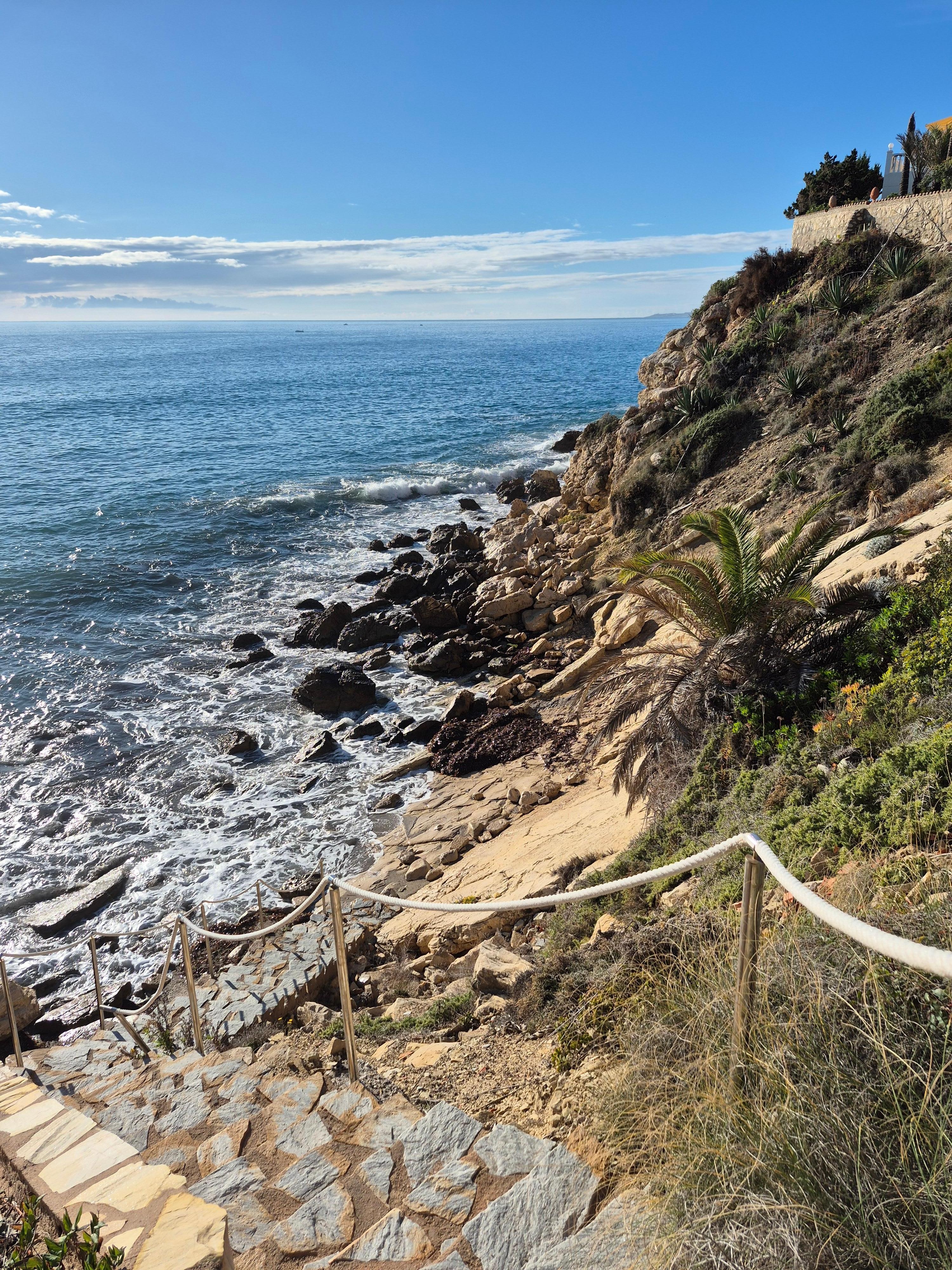 "Strand" direkt unterhalb vom Haus