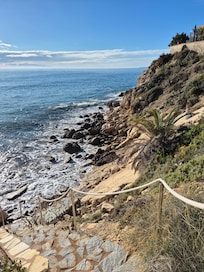 "Strand" direkt unterhalb vom Haus
