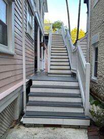 Trappa upp till rummet