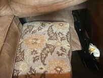 cushions stacked under main cusion to make it sit up higher