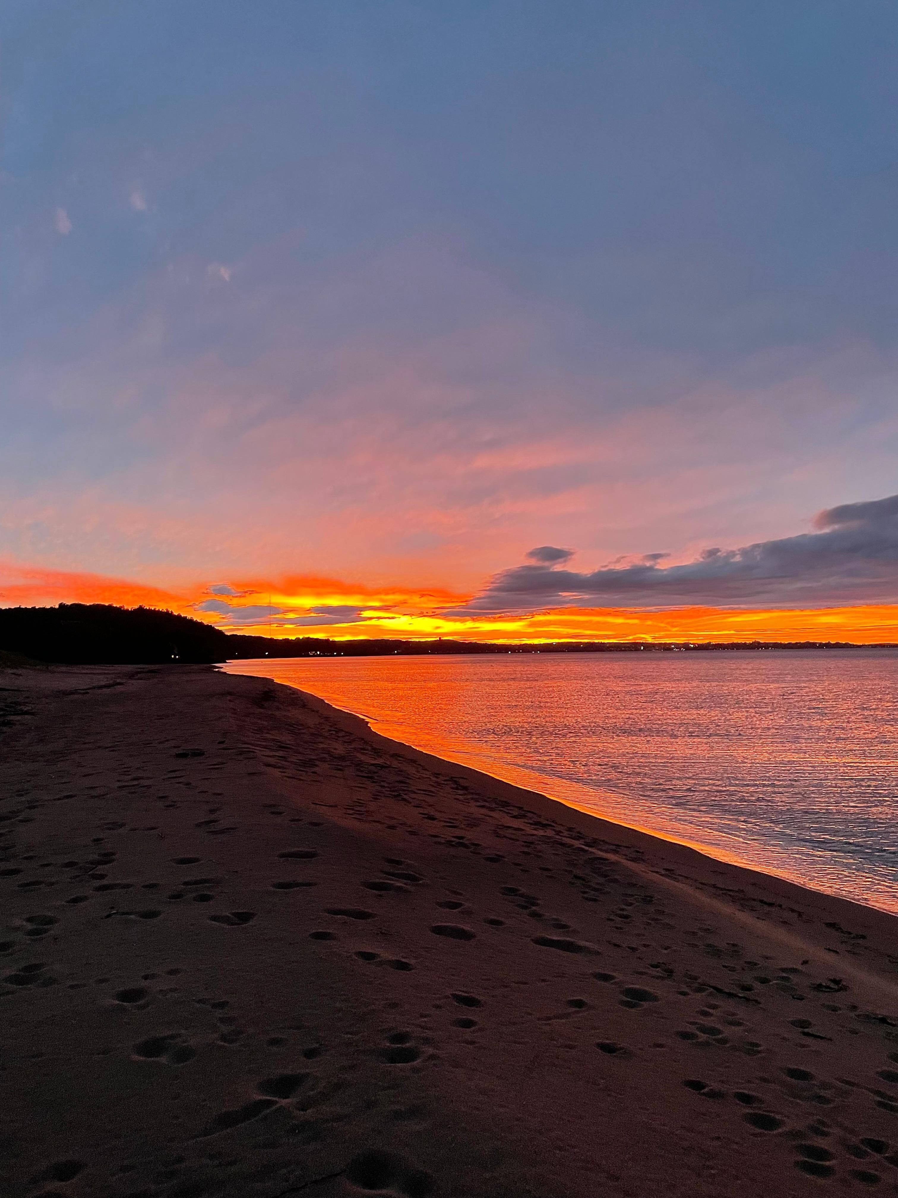 Taken from the cottage’s Lake Superior beachfront 