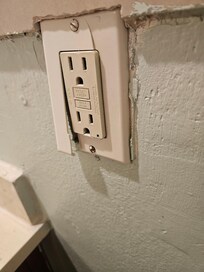 Broken electrical cover