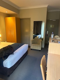 Economy ground floor room with courtyard.