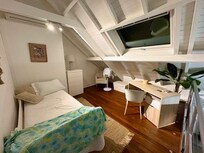 Spacious, private LOFT