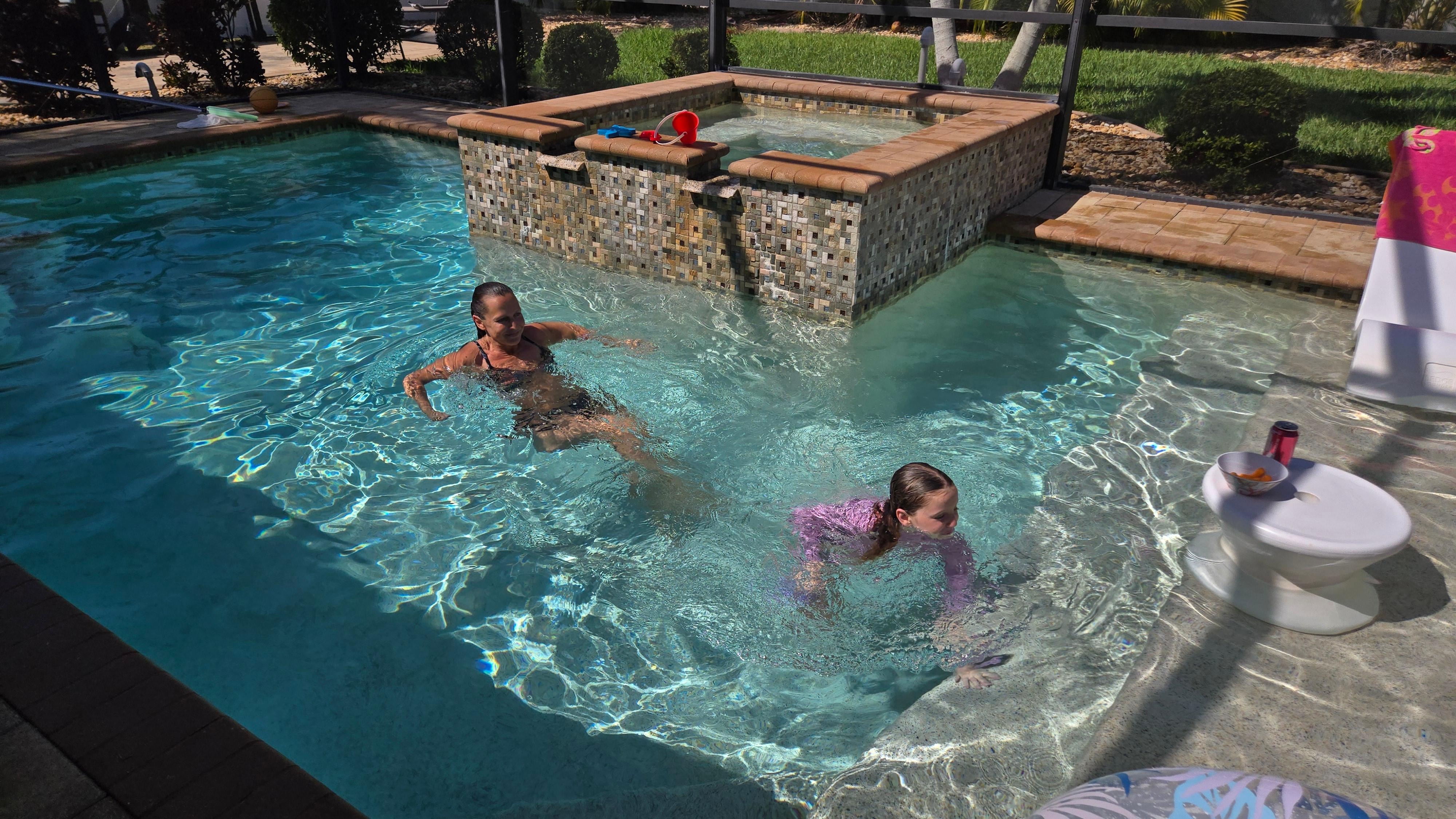 Fun in the pool