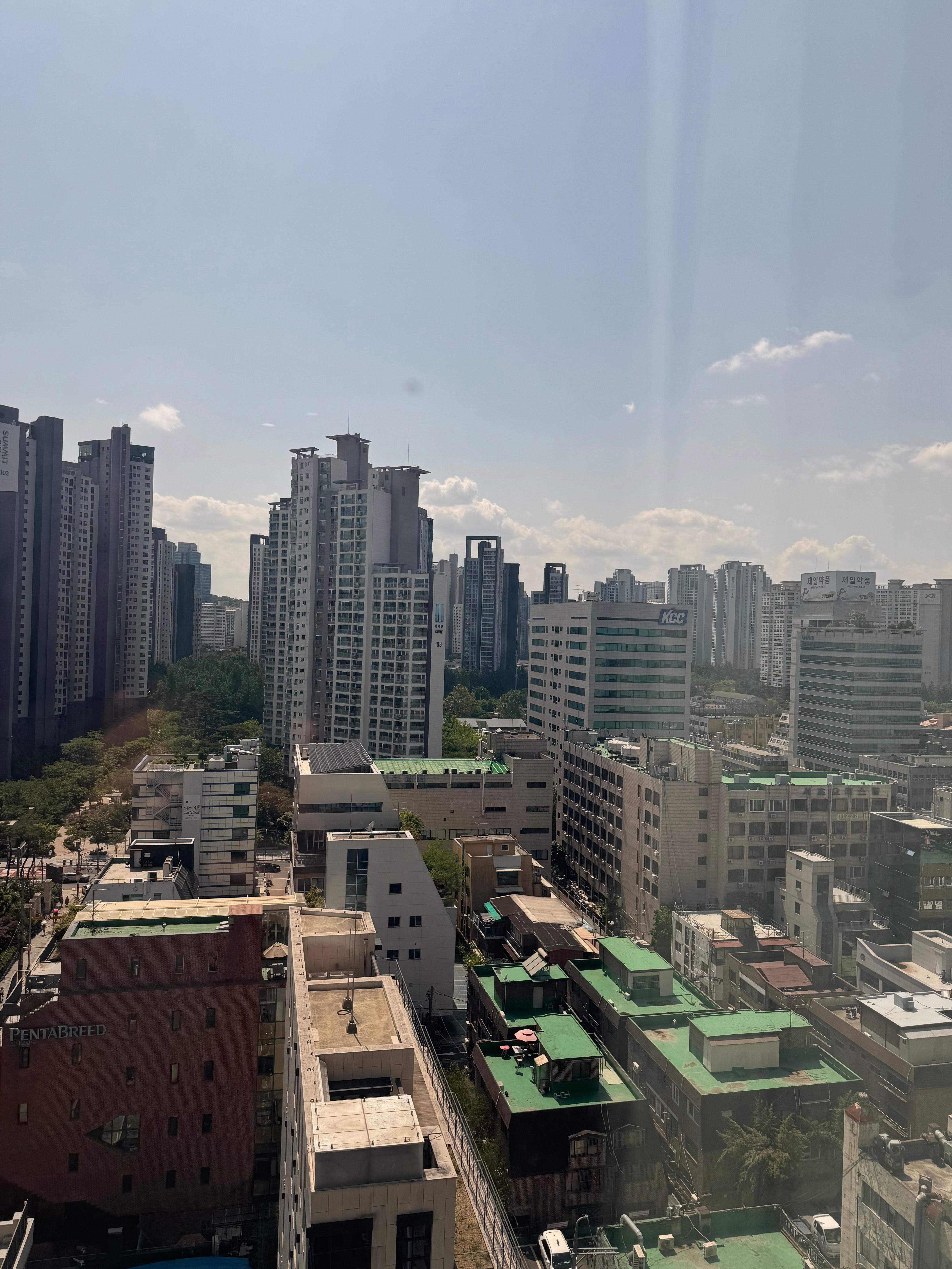 部屋からの景色