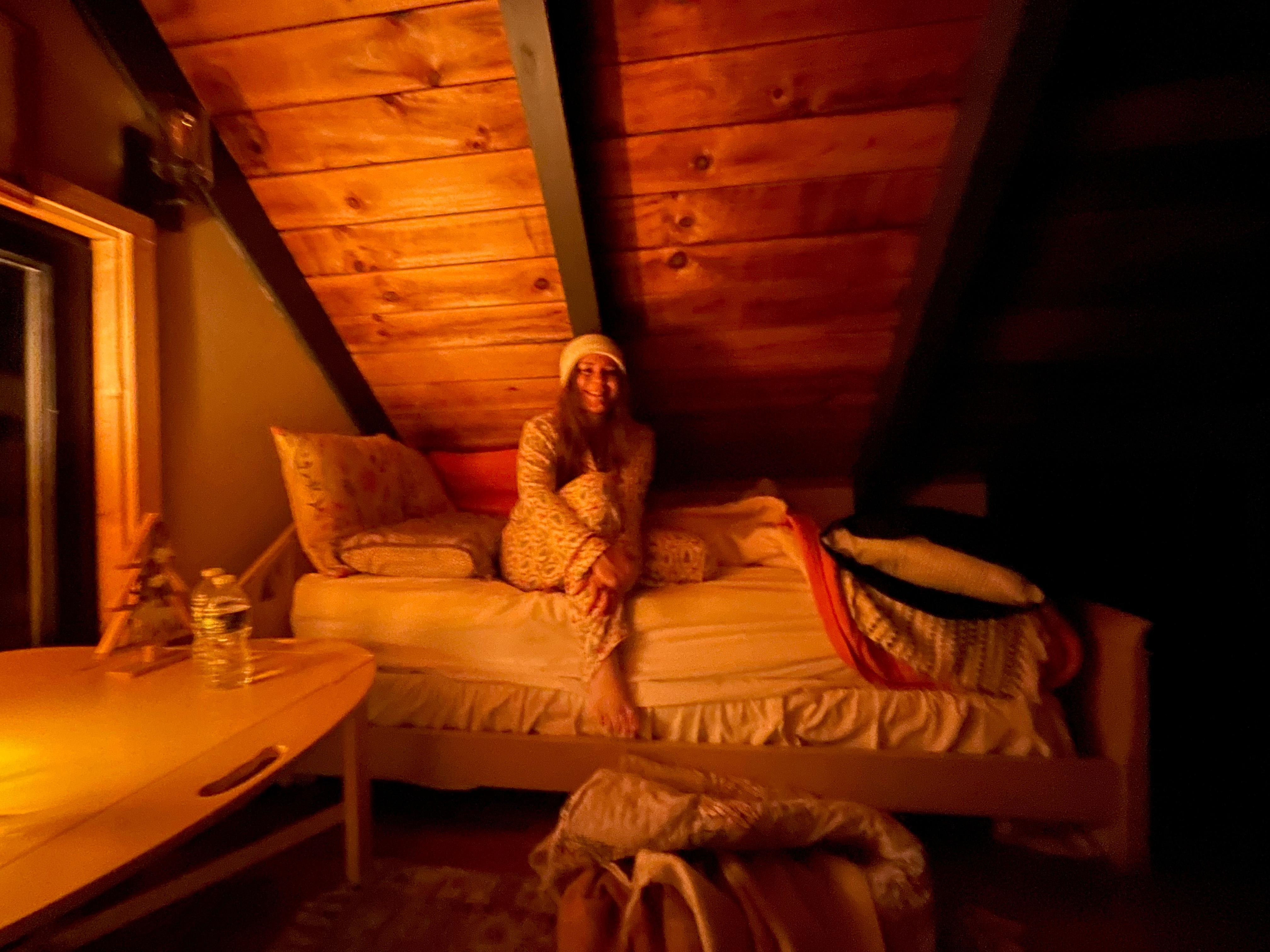 Cozy loft. I slept like a baby. 