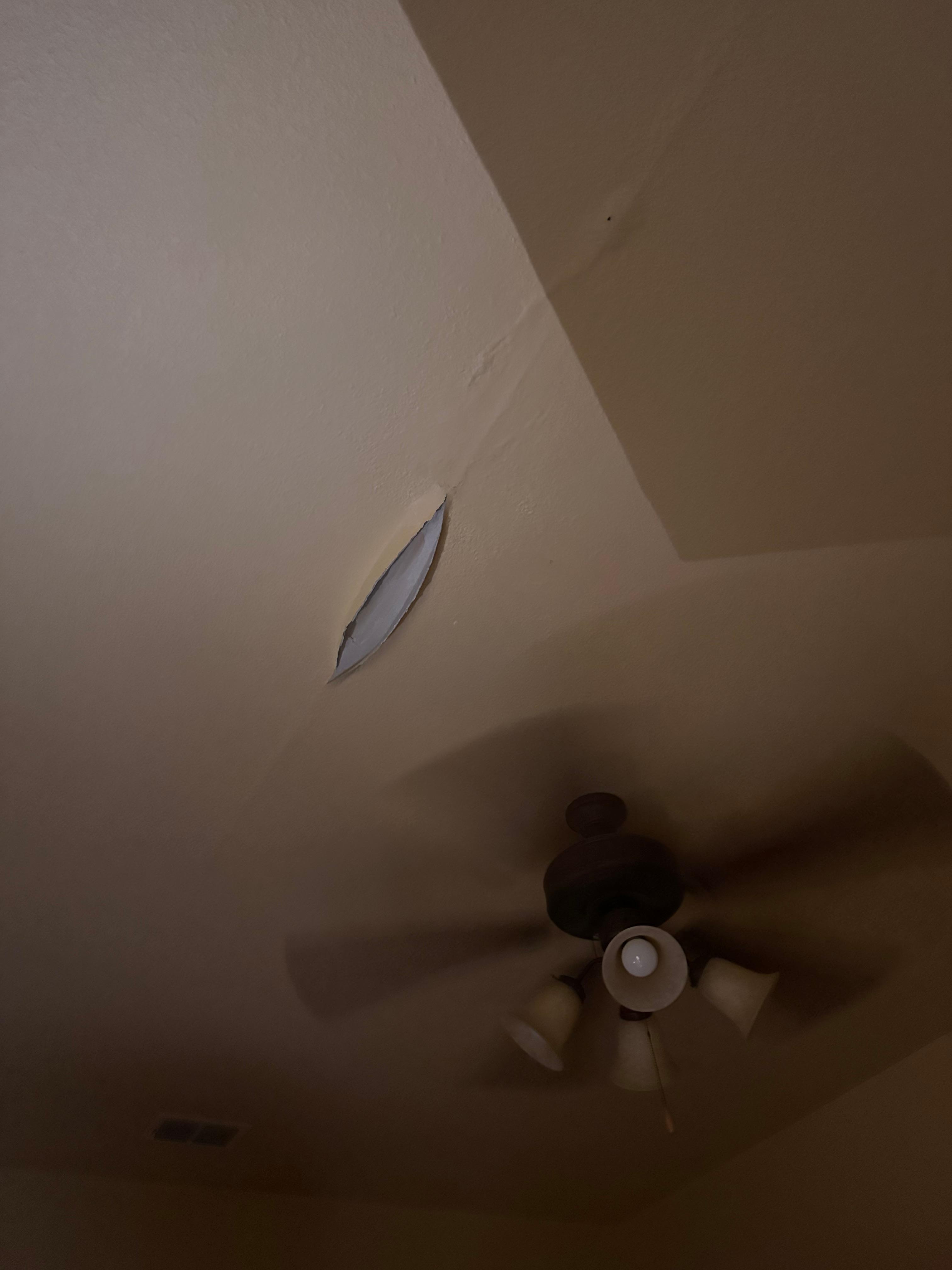 Leaking ceiling
