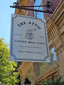 Great coffee and paninis