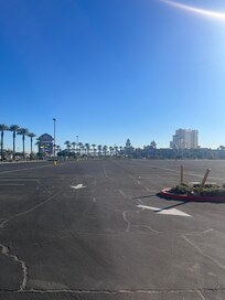 Parking lot repaving