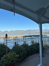 Restaurant view but Its closed.