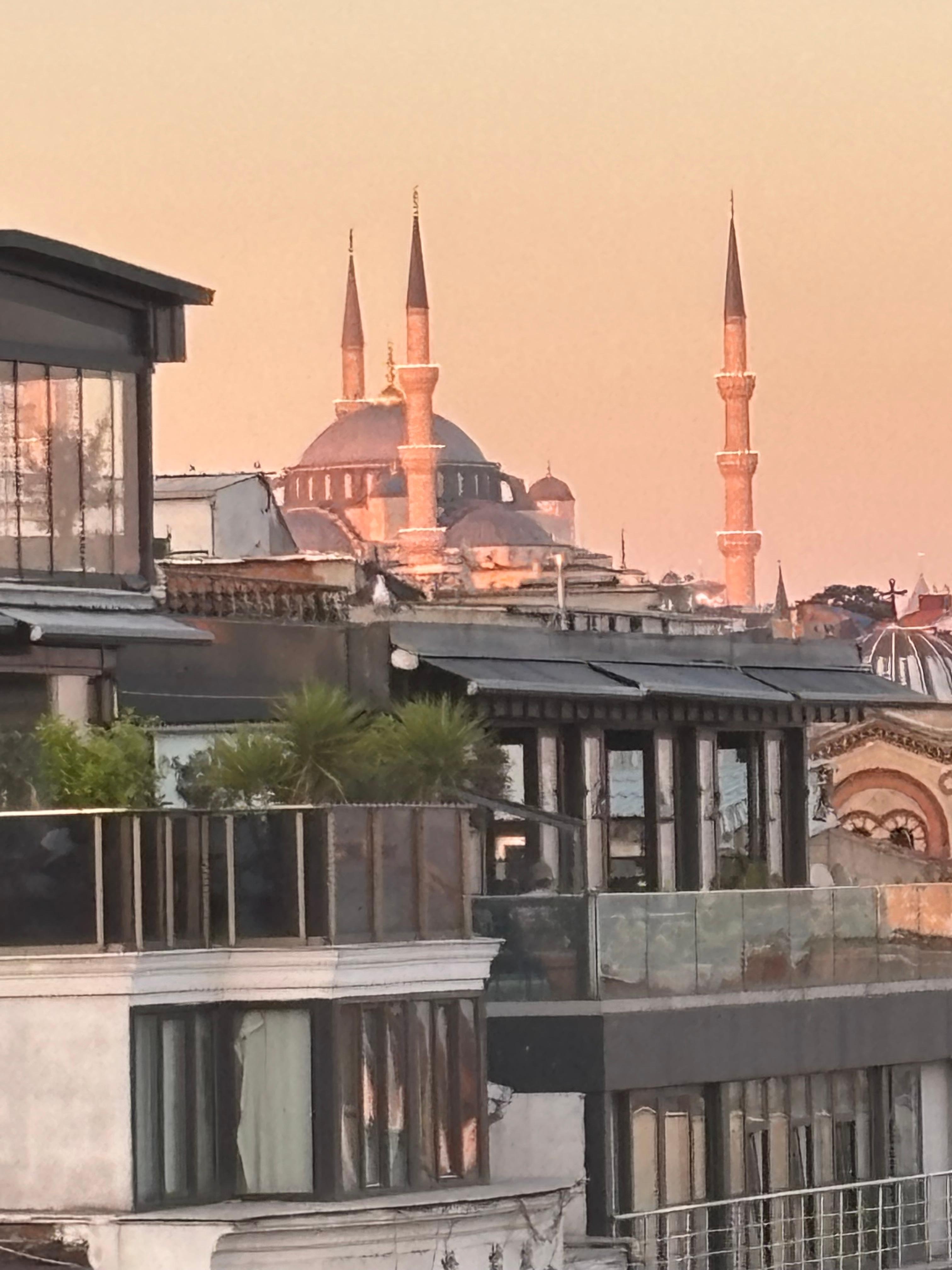 Full sunset from the hotel