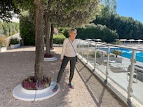 Lovely garden area near pool