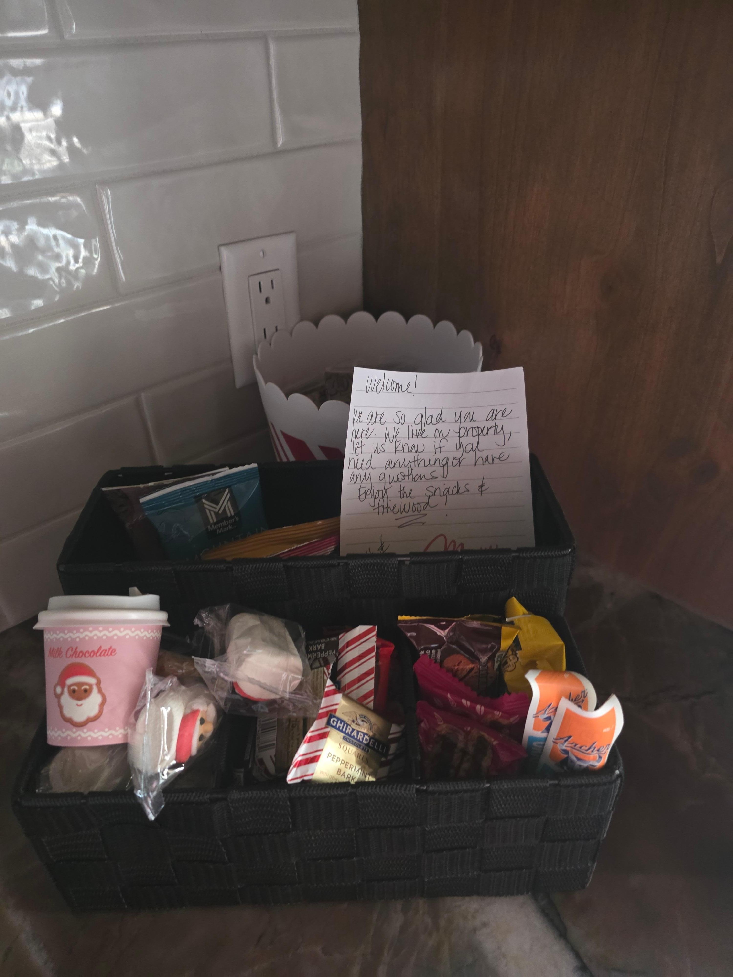 Loved the personal touches they put into our stay