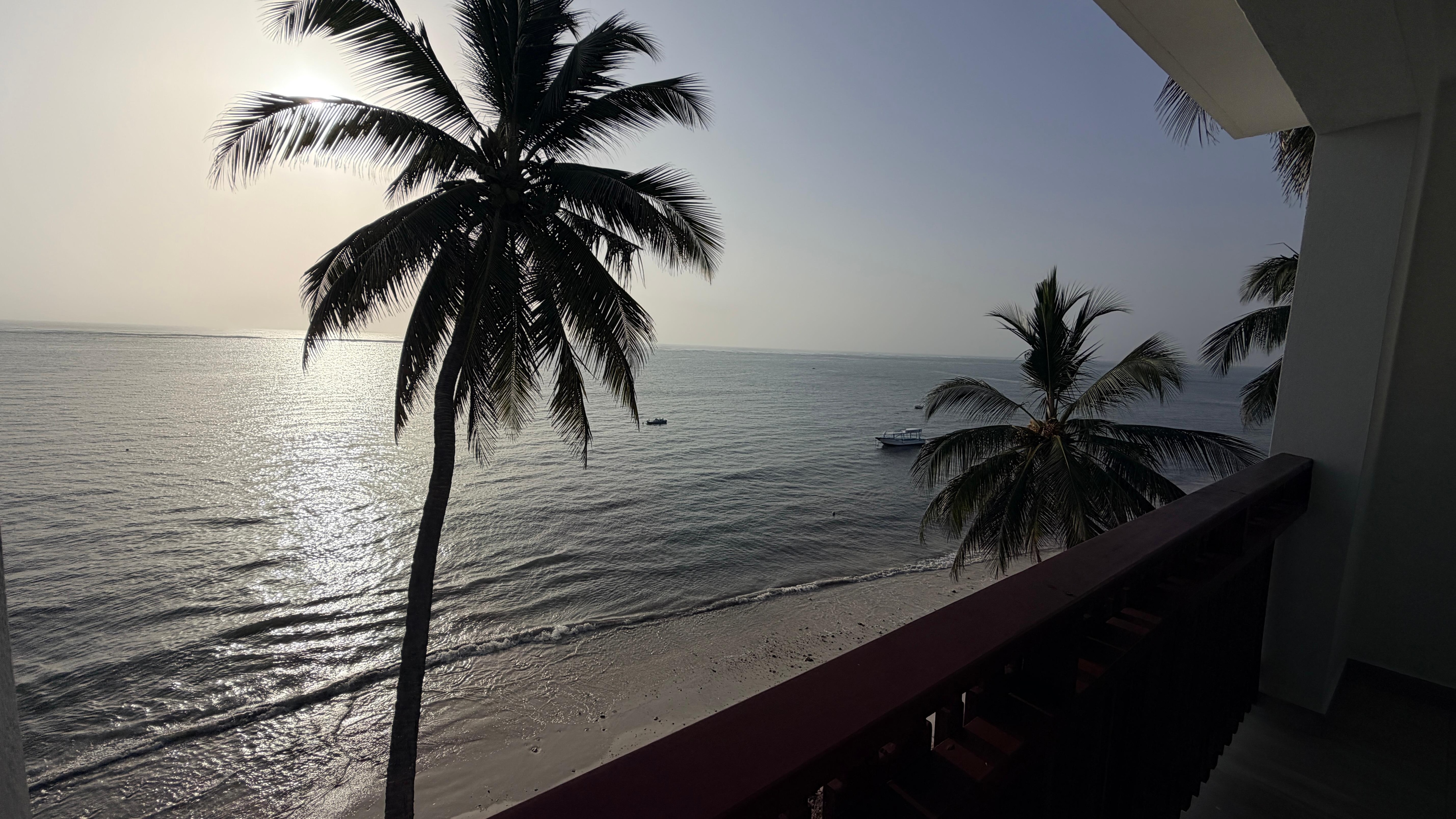 View from our balcony 