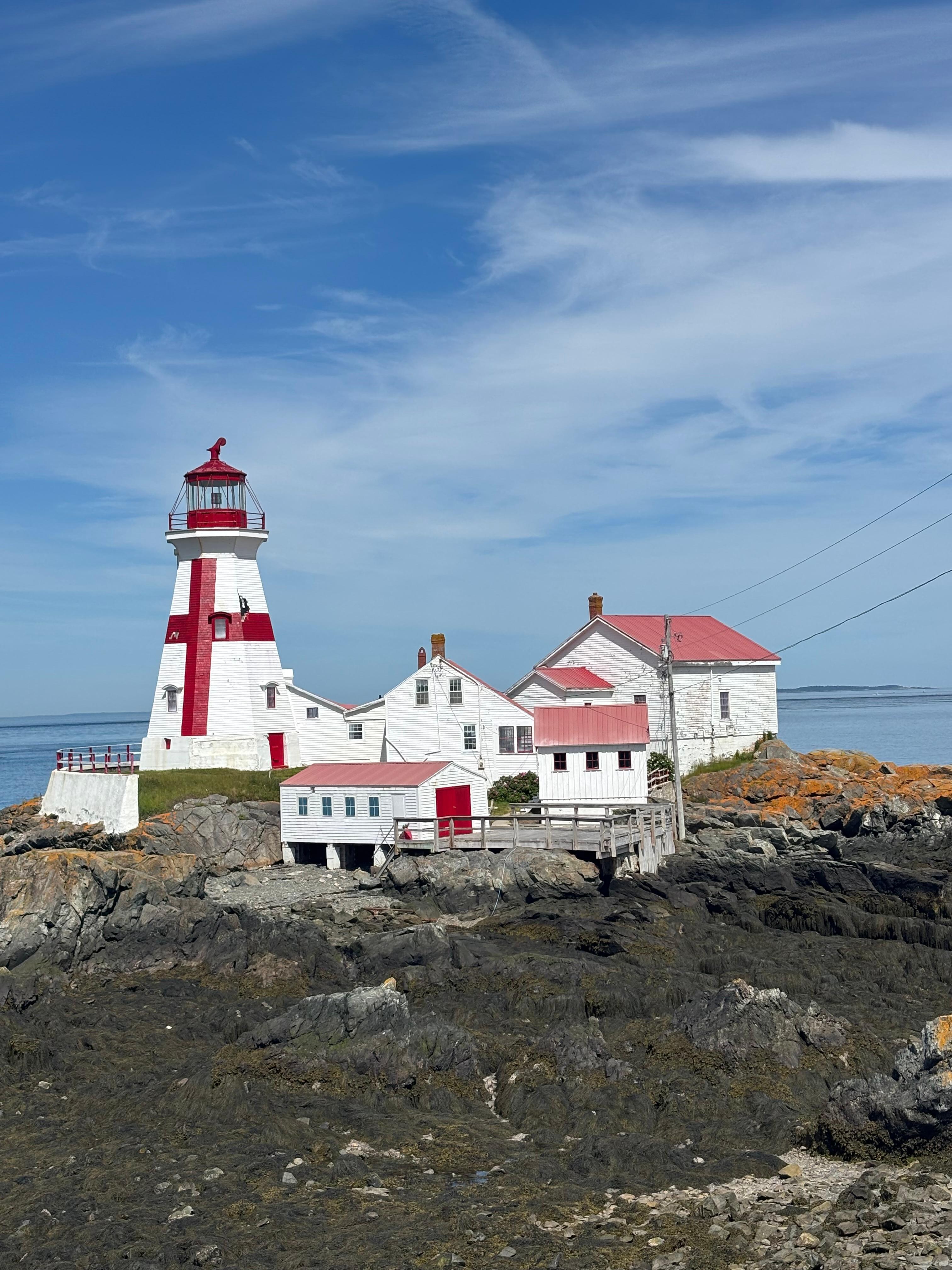 Head Harbor Light Station
$10 a person to walk to it at low tide. 