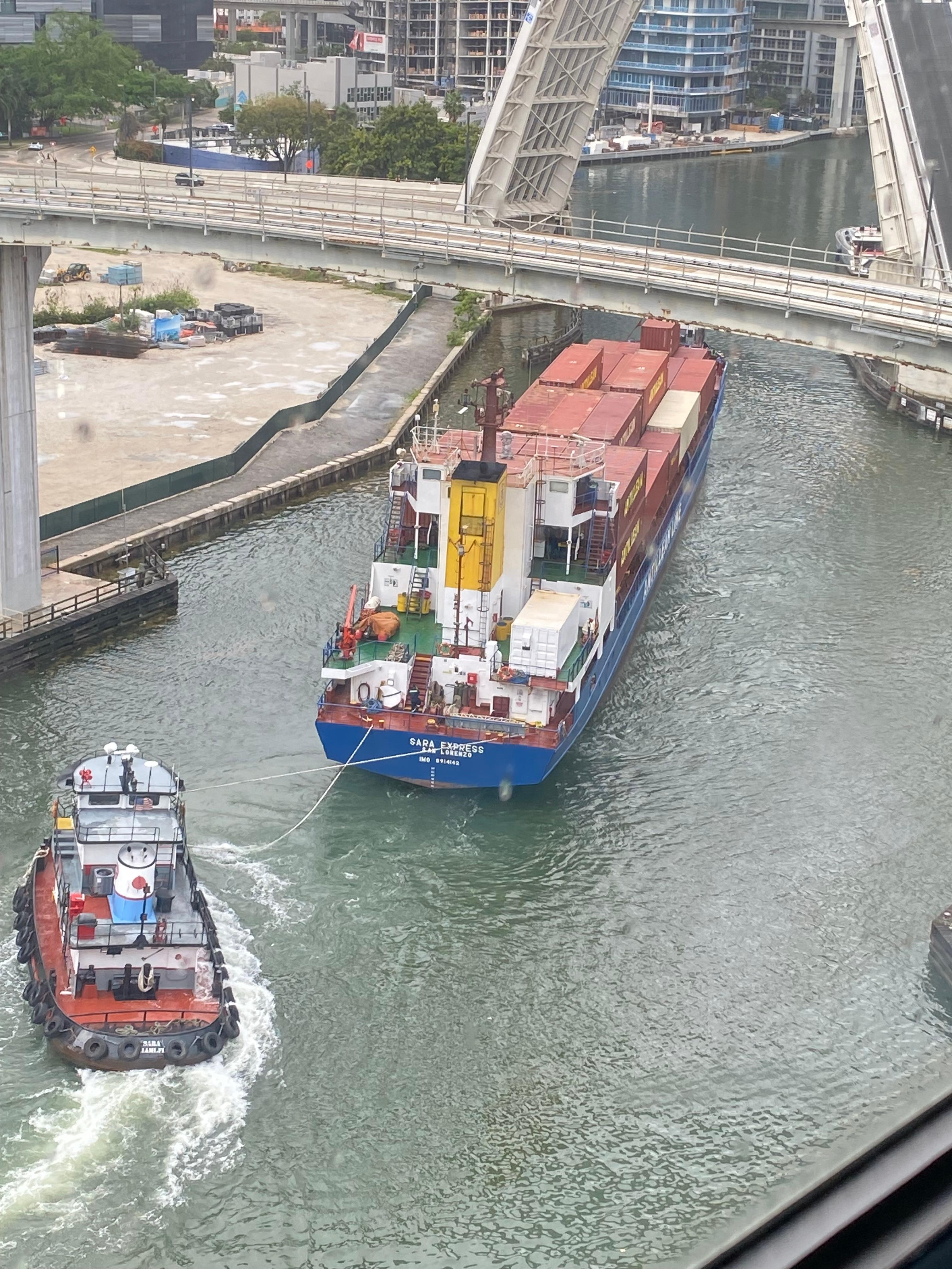 View from our 15th floor room