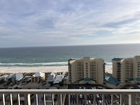 View from our balcony.