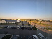 View from the room- easy access to area attractions.