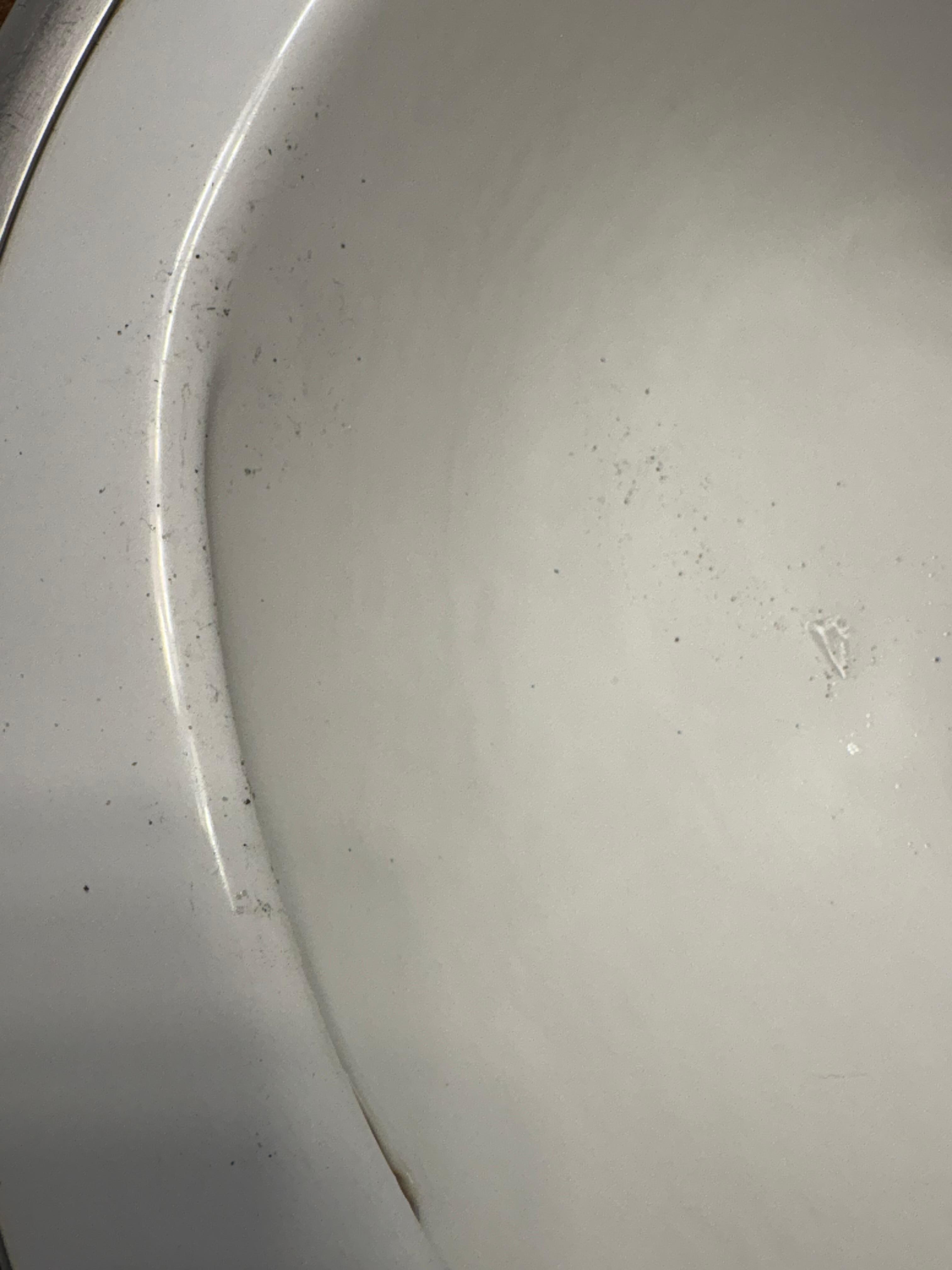 Sand in sink
