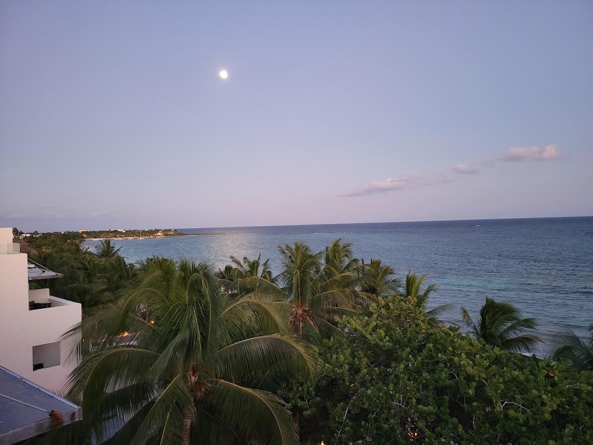 View from our top balcony