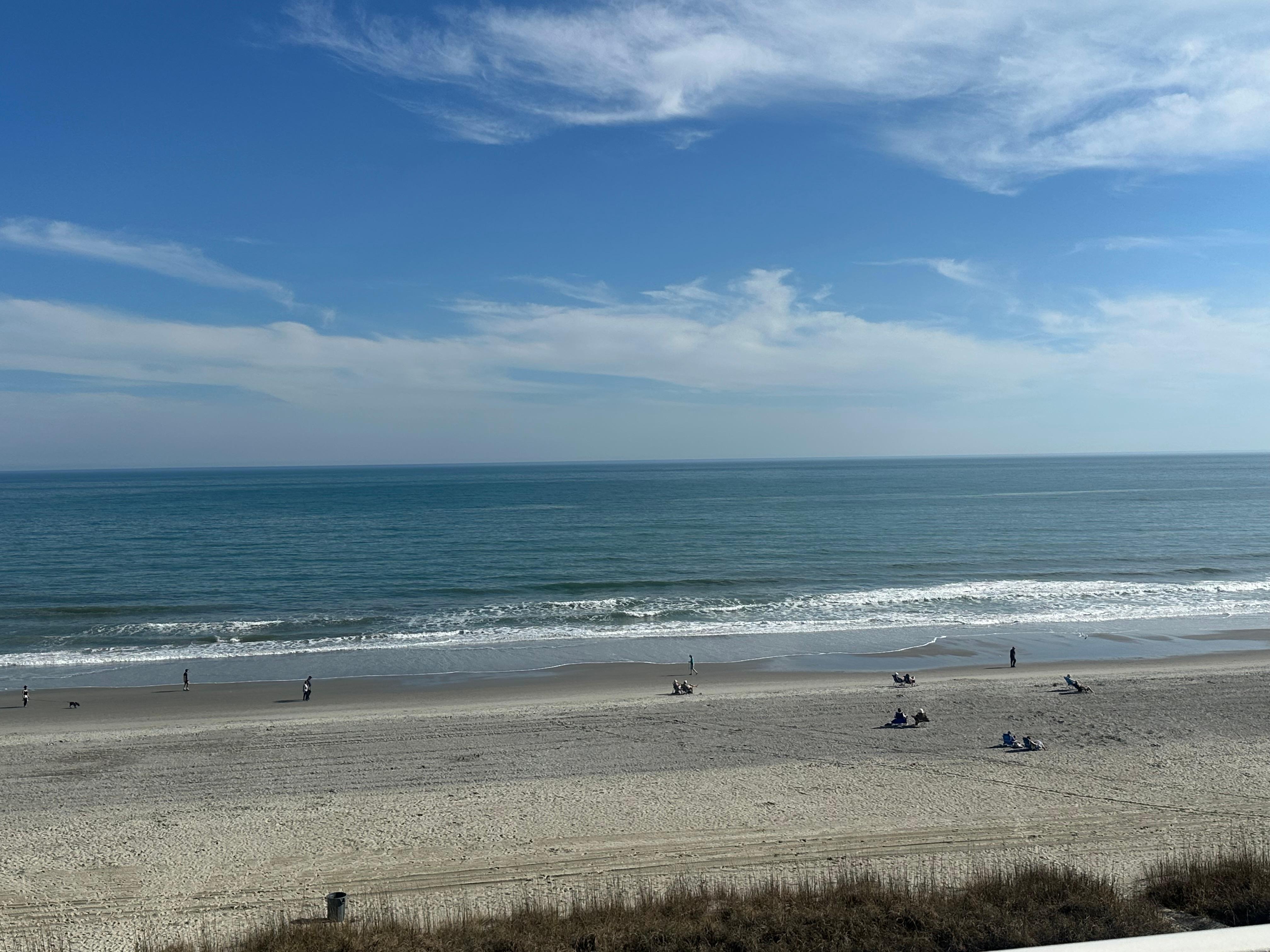 View from the balcony 