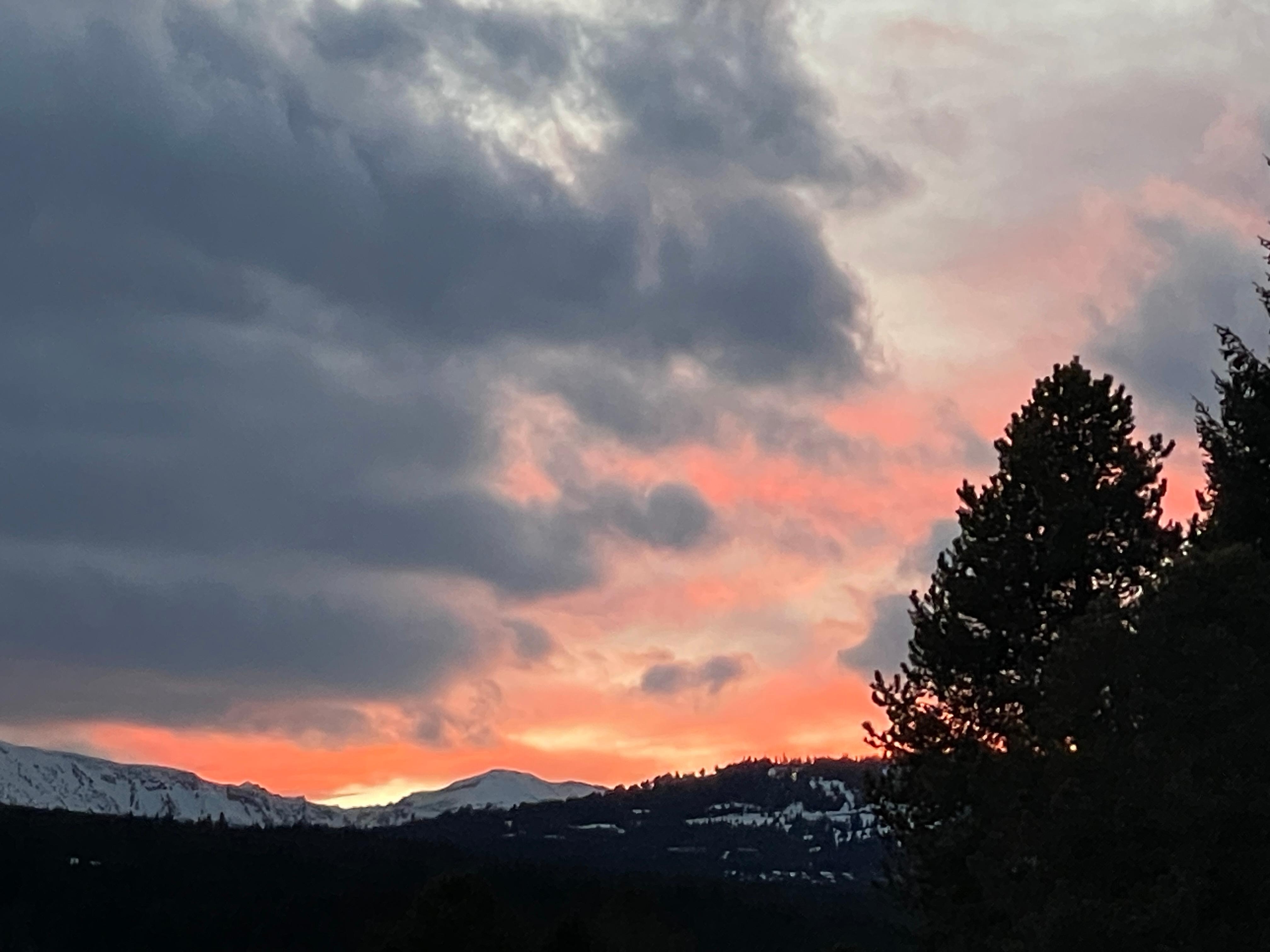 Step outside the door for beautiful sunsets