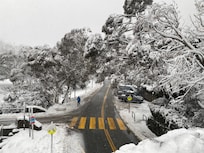 View from the bridge in Thredbo
