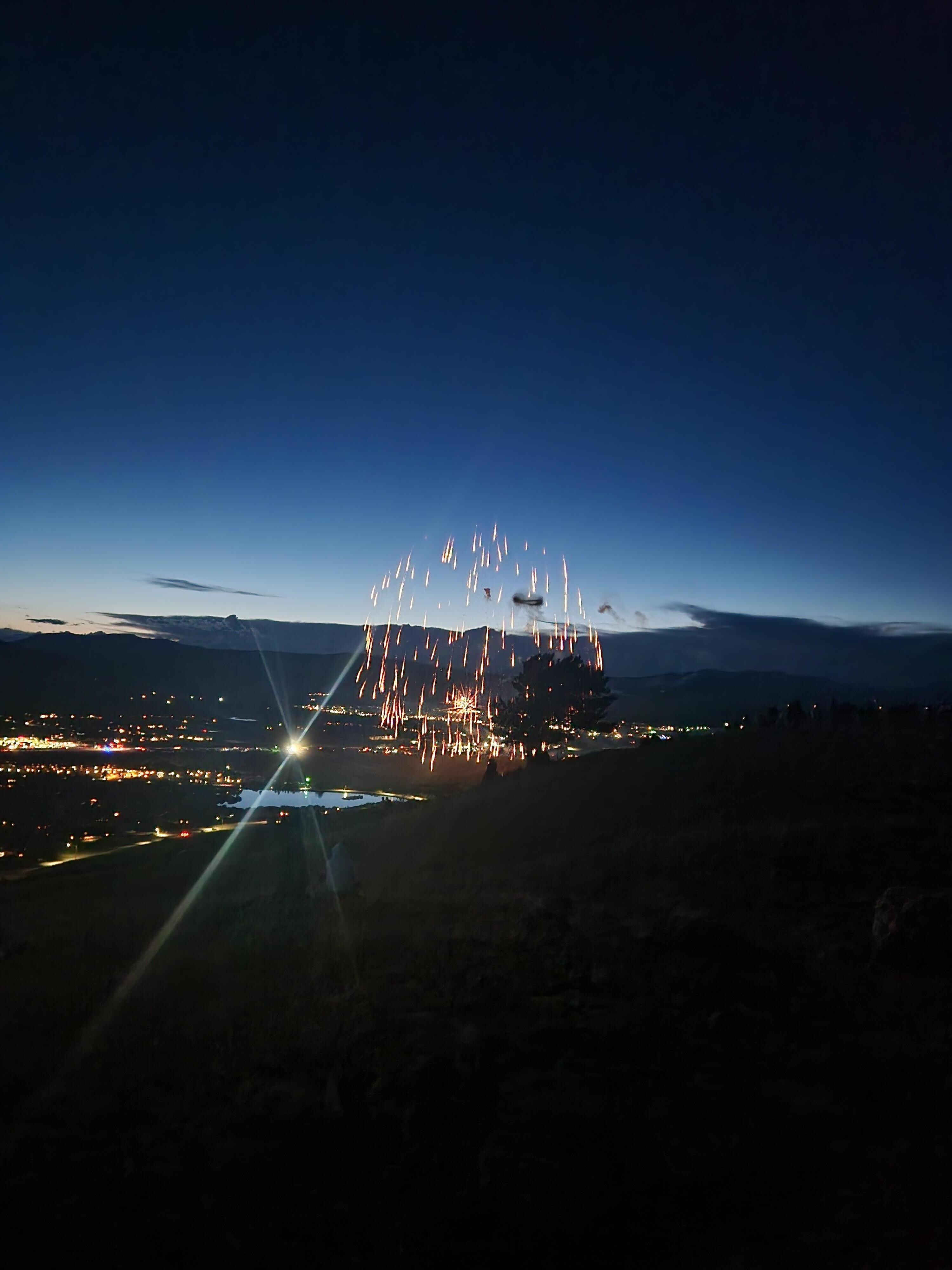 Fireworks on the 4th