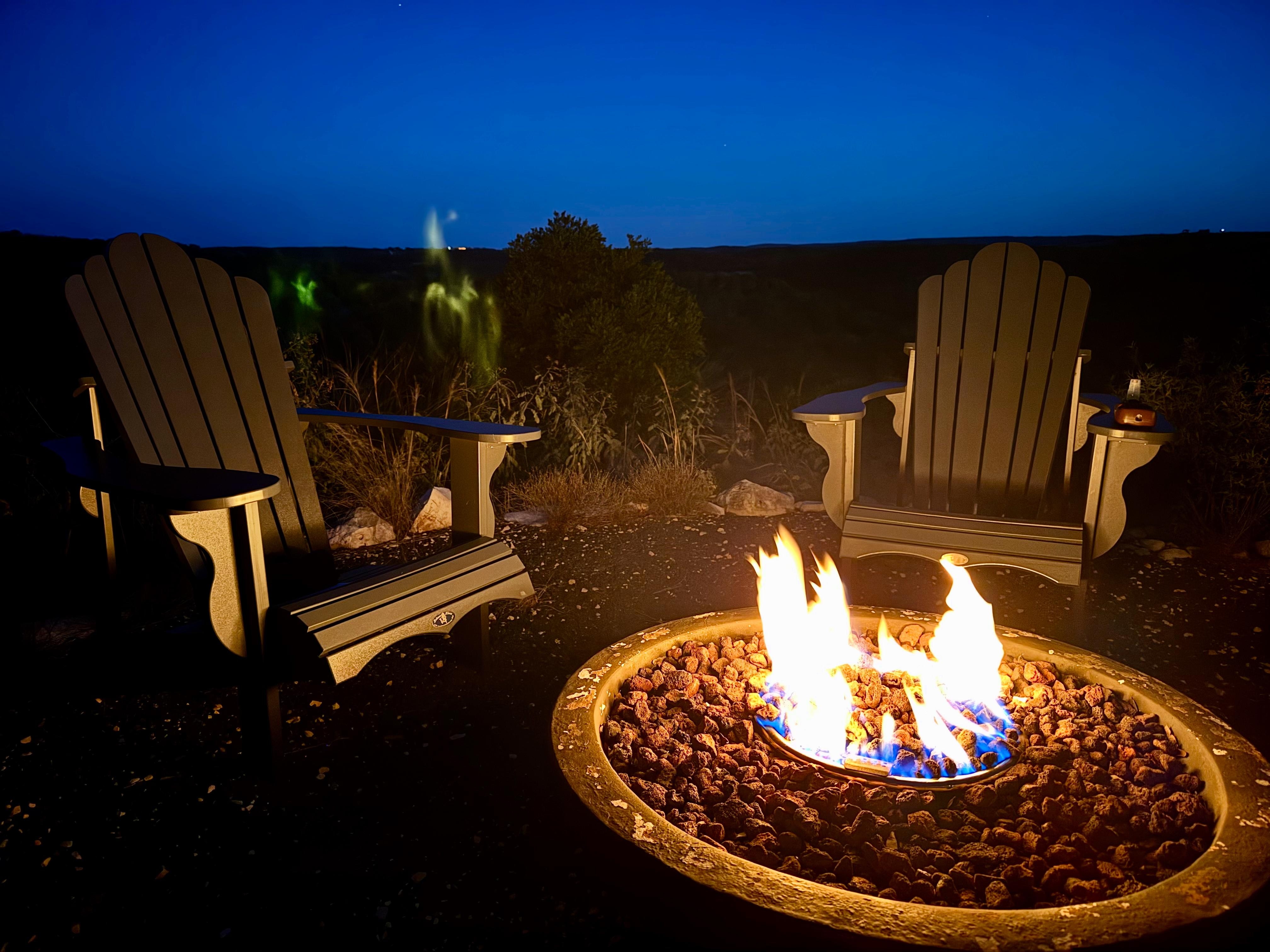 Fire pit night.