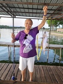 My first time fishing and I caught the biggest fish