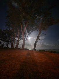 Night time on the beach