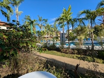 View from my outside sitting area.