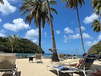 View from the Marigot Bay Beach