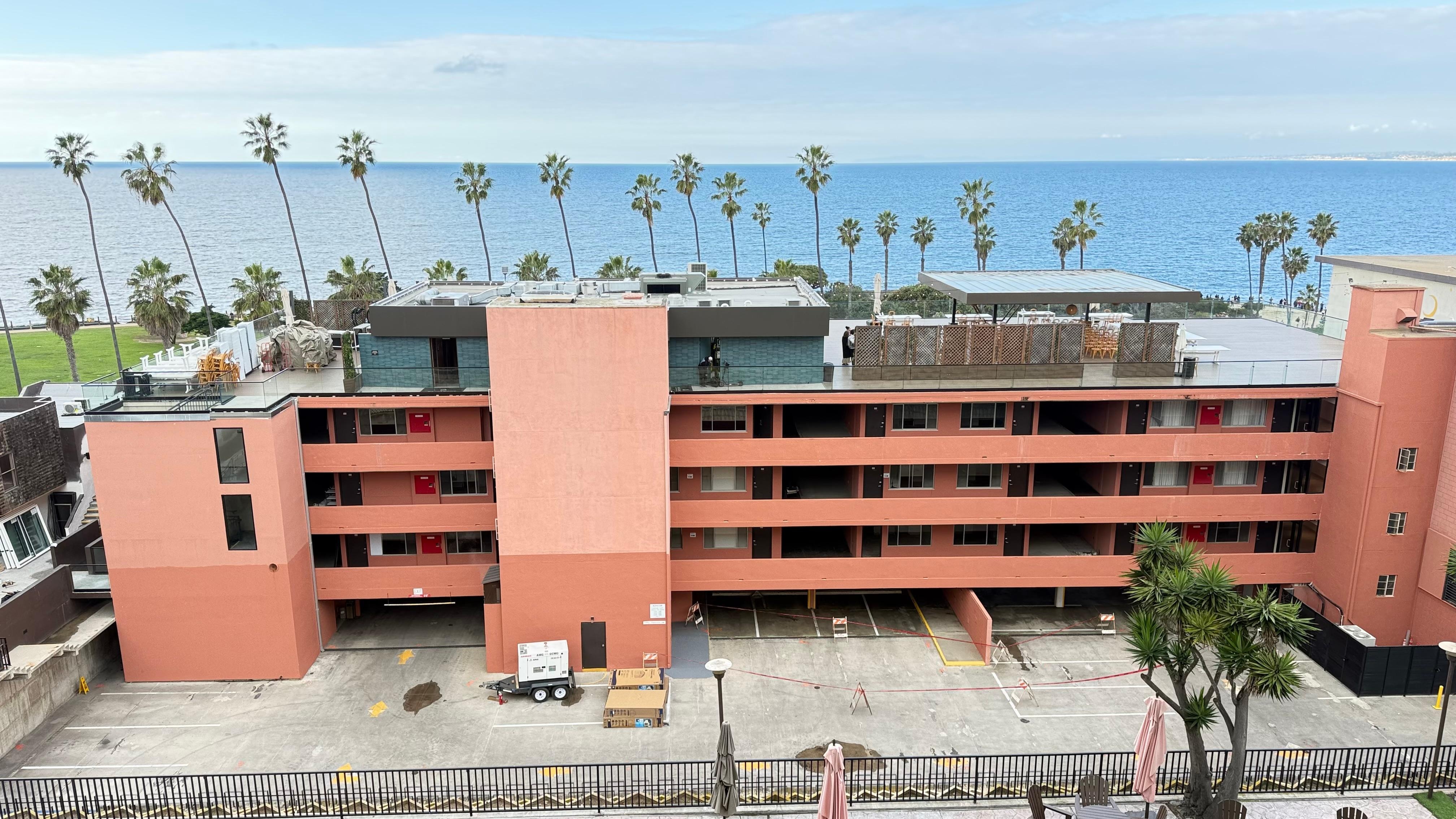 Room view out our window 