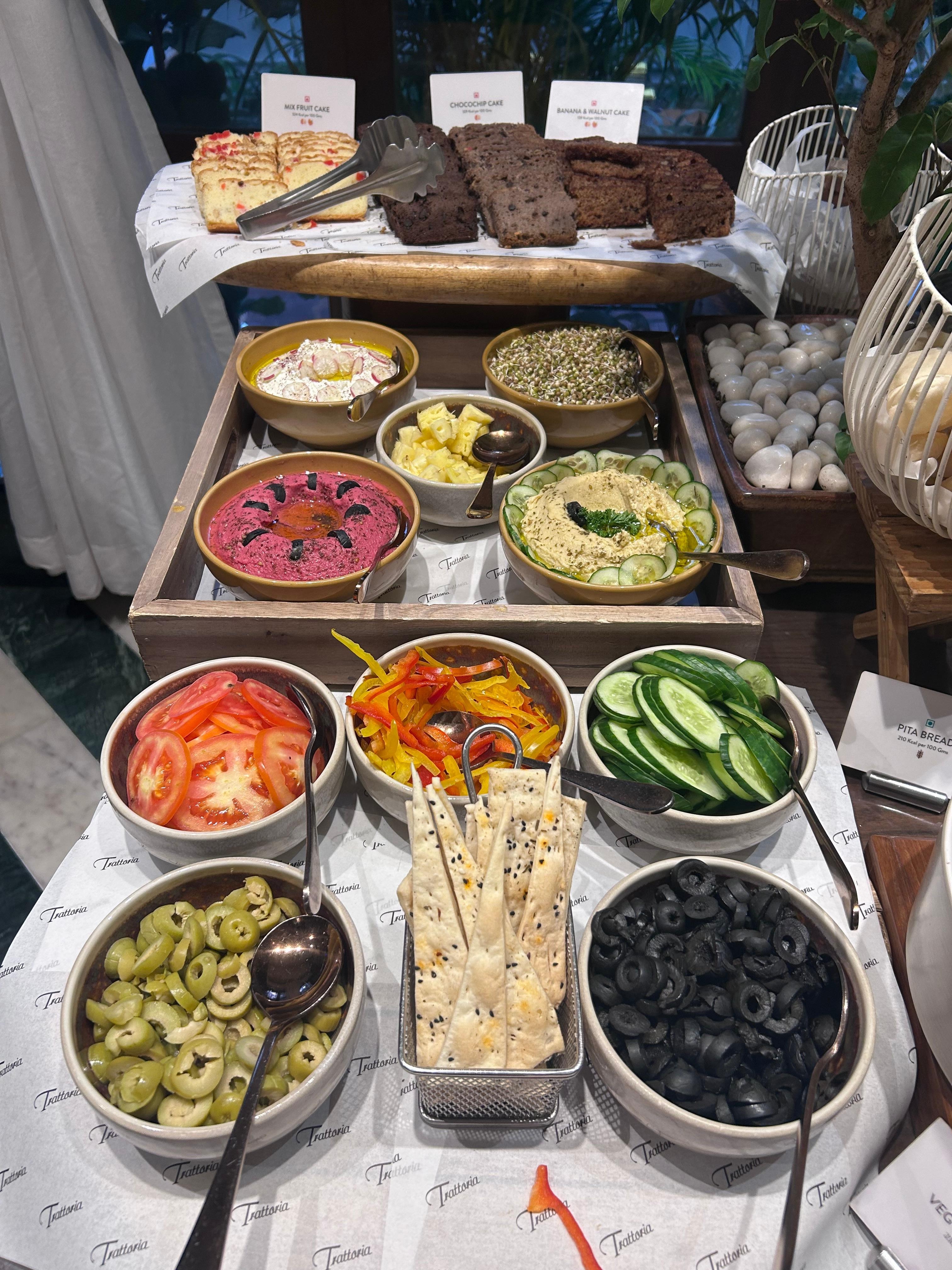 Just a small section of the breakfast presentation 