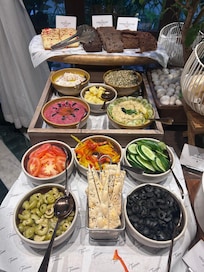 Just a small section of the breakfast presentation