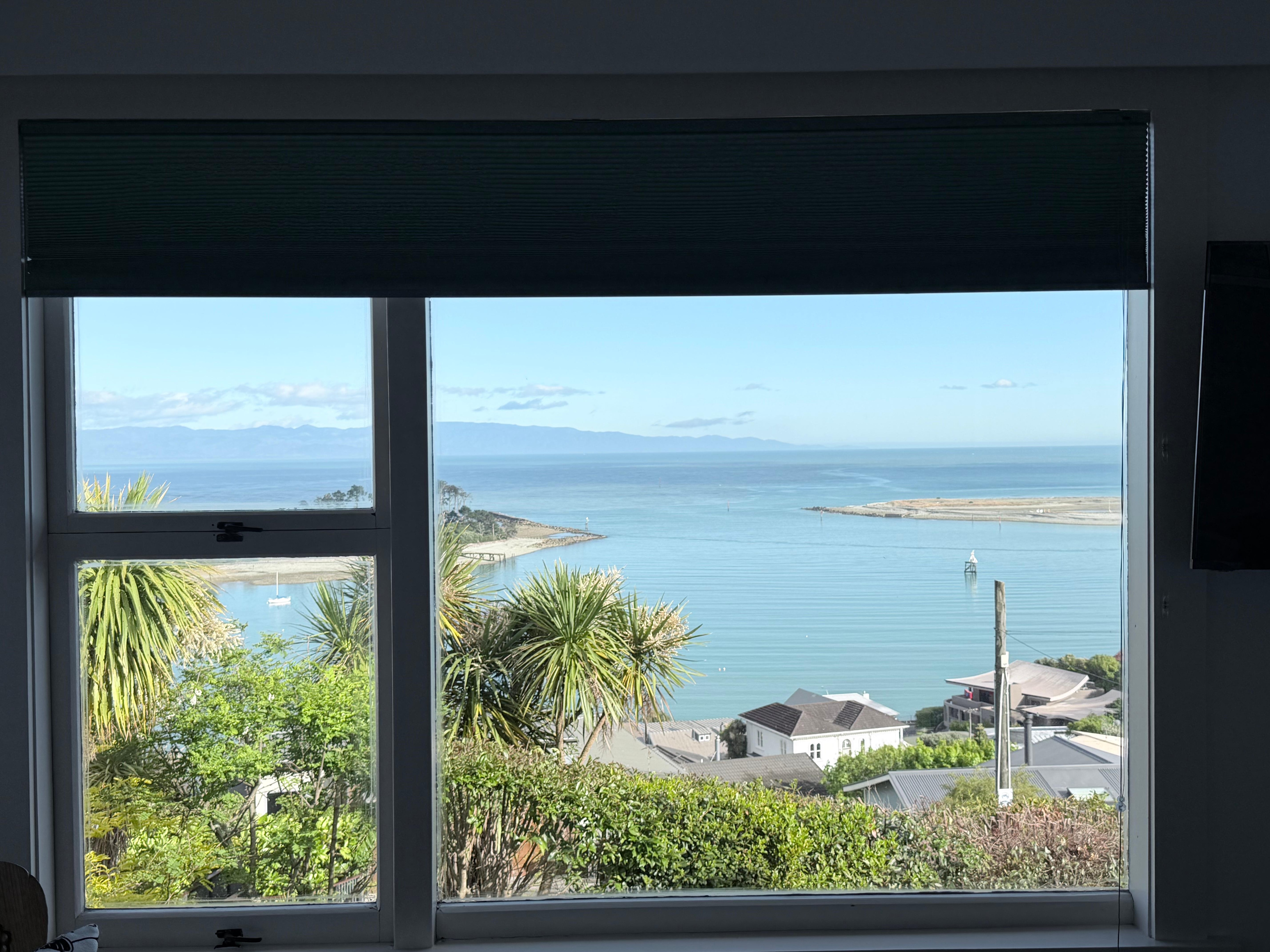 From the master bedroom. 