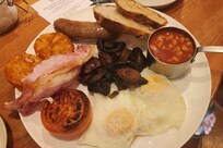 I ordered a Full English Breakfast from the Restaurant and it was also complimentary. It was delicious too!
