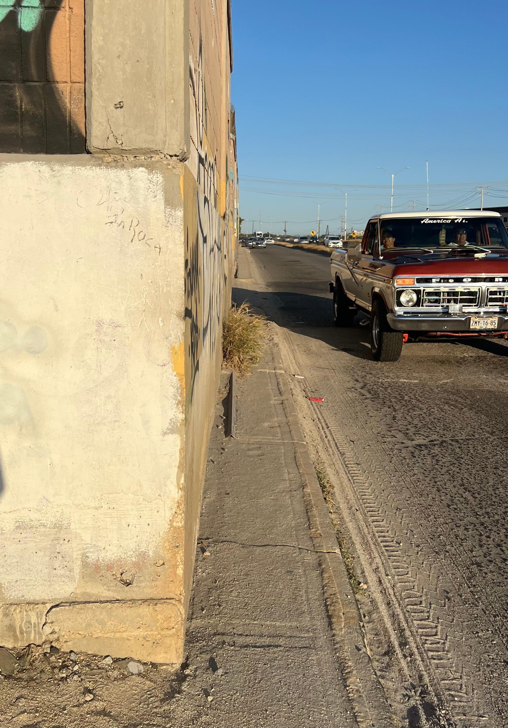 Sidewalks to Costco and grocery store