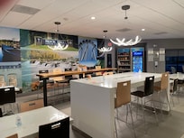 Space to eat - clean and roomy.